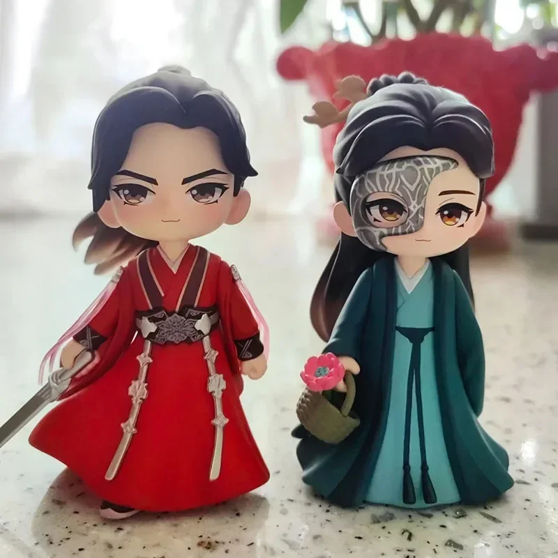 TV Mysterious Lotus Casebook Lian Hua Lou Li Lianhua and Li Xiangyi Q FigureDoll Model Toy Peripheral Handmade Decoration Gifts