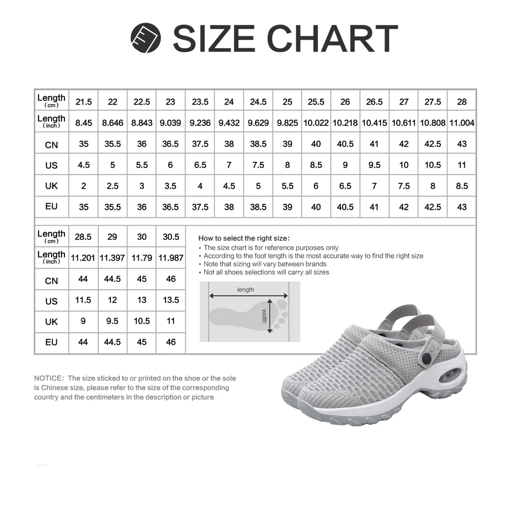 

Mesh Sandals Grey 37 Casual Sports NonSlip Lightweight Female Running Shoes Comfort Travel Must Elastic