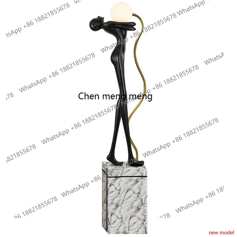 H178Modern Creative Abstract Sculpture Living Room Ornament Model Room Wine Cabinet Entrance Office
