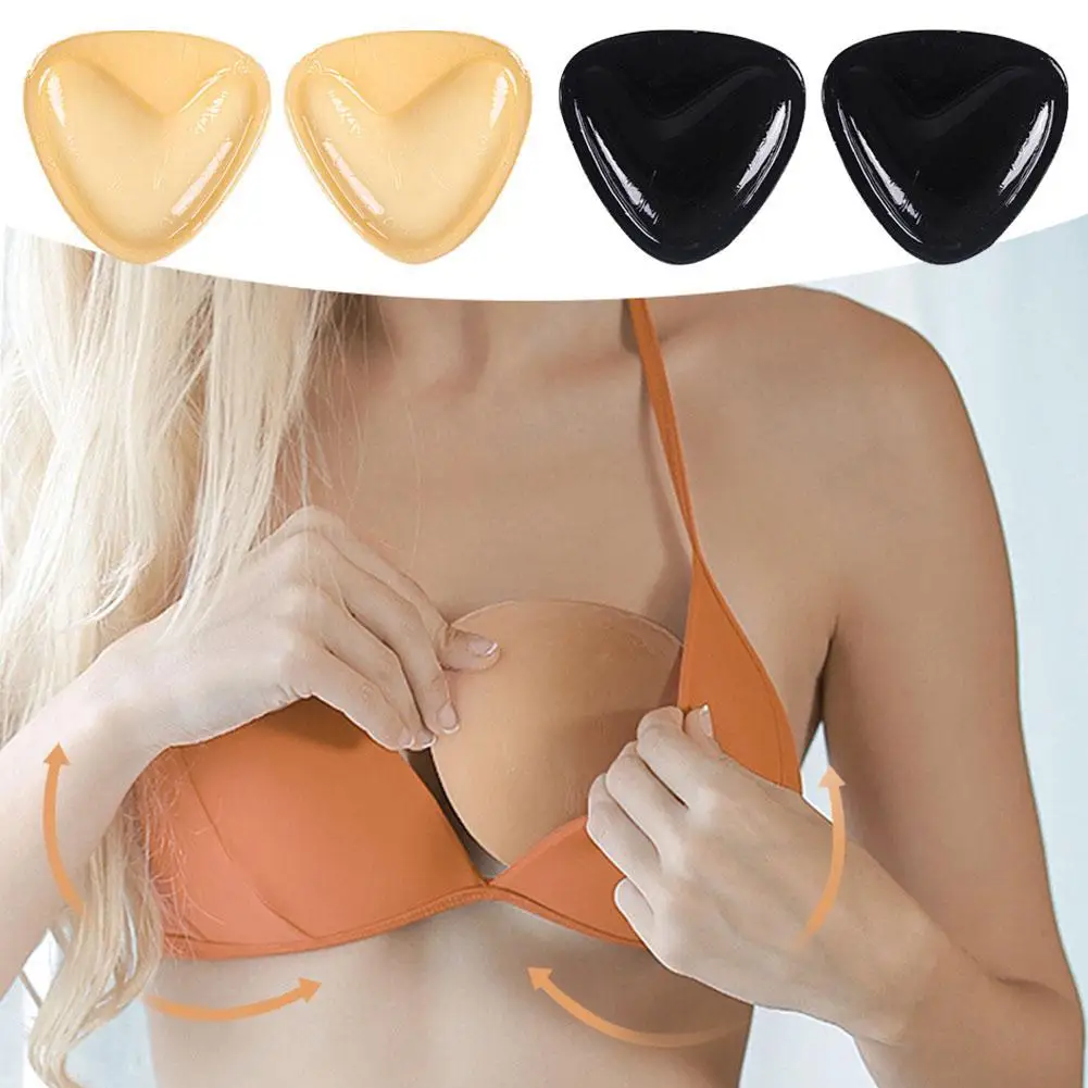 

New Waterproof Heart-shaped Chest Patch Double-sided Tape Non-slip Anti-expansion Strapless Invisible Skin Seamless Silicone Bra