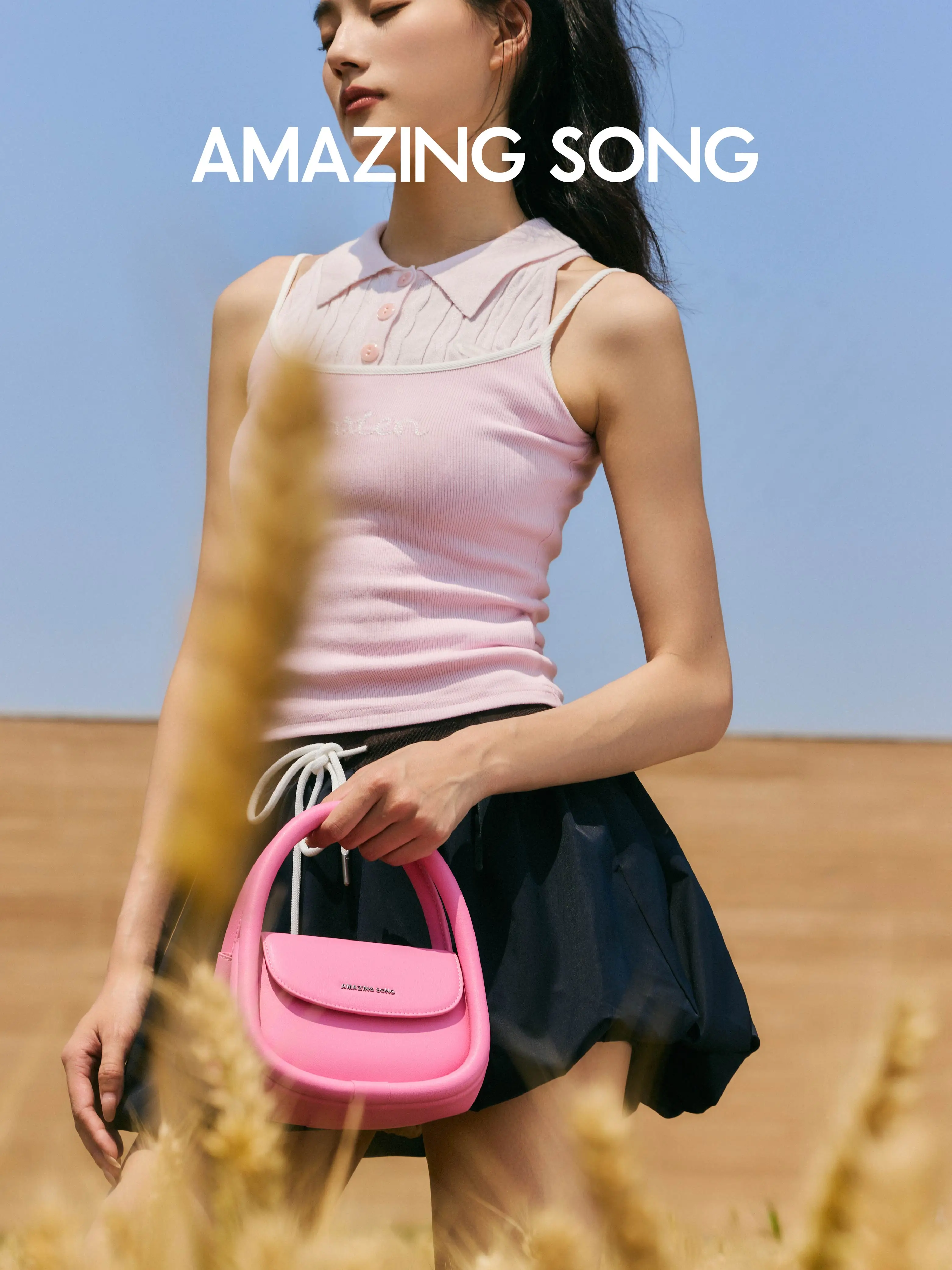 Amazing Song Original Design Soft Bag Medium Upgrade Version 124CM Strap Crossbody Bag Fashion For Women