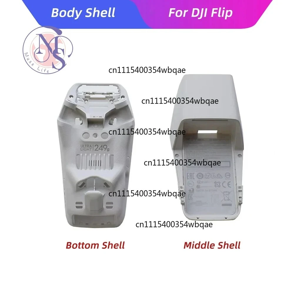 ZOCI-FOR-Body Shell Middle Frame Bottom Shell For DJI Flip Drone Replacement Repair Parts