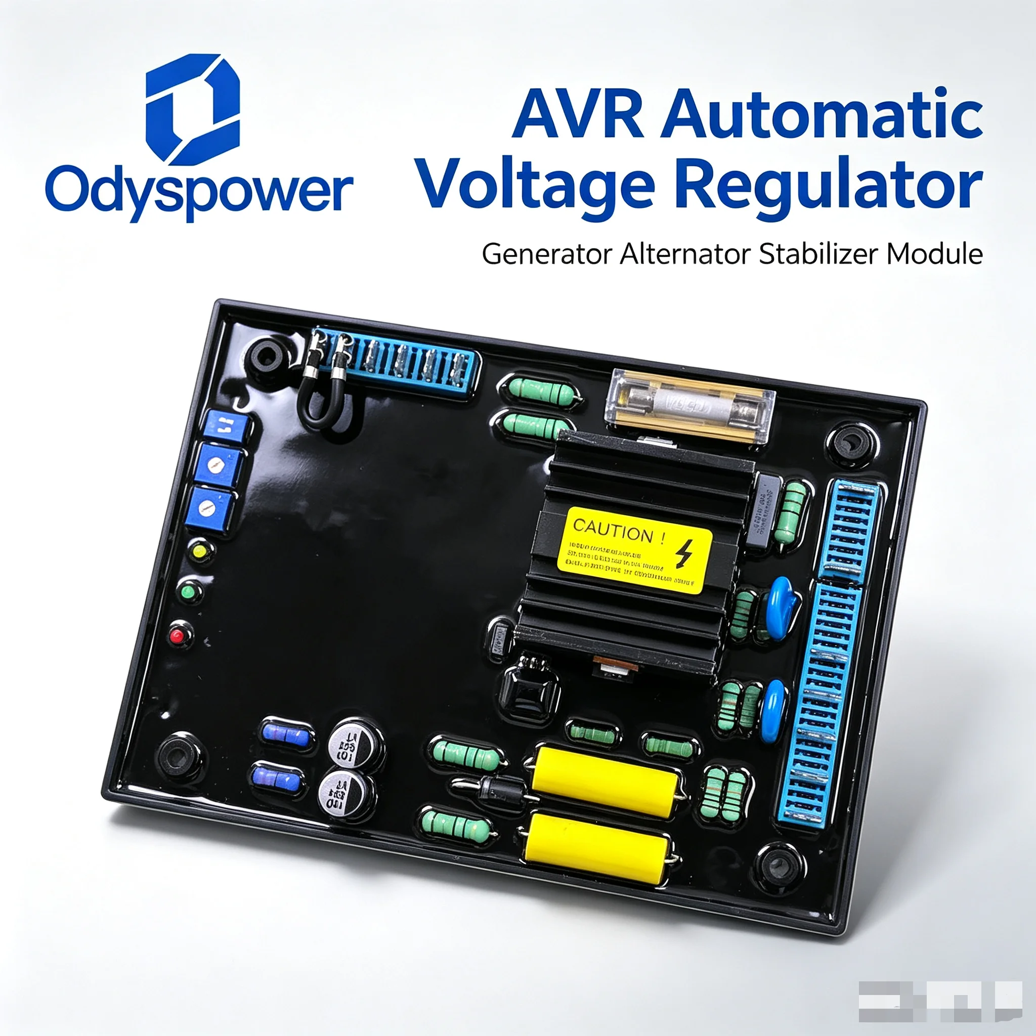 EVC600C AVR Automatic Voltage Regulator Excitation Board, Replacement Generator Accessory for Diesel Genset Spare Parts