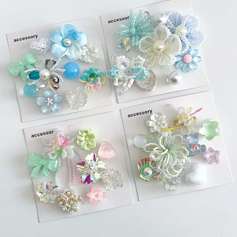 

Delicate Handmade Bead Shoe Clips for Clog and Ballet Flat Premium Version Sparkling Elegant Decoration Lightweight Versatile