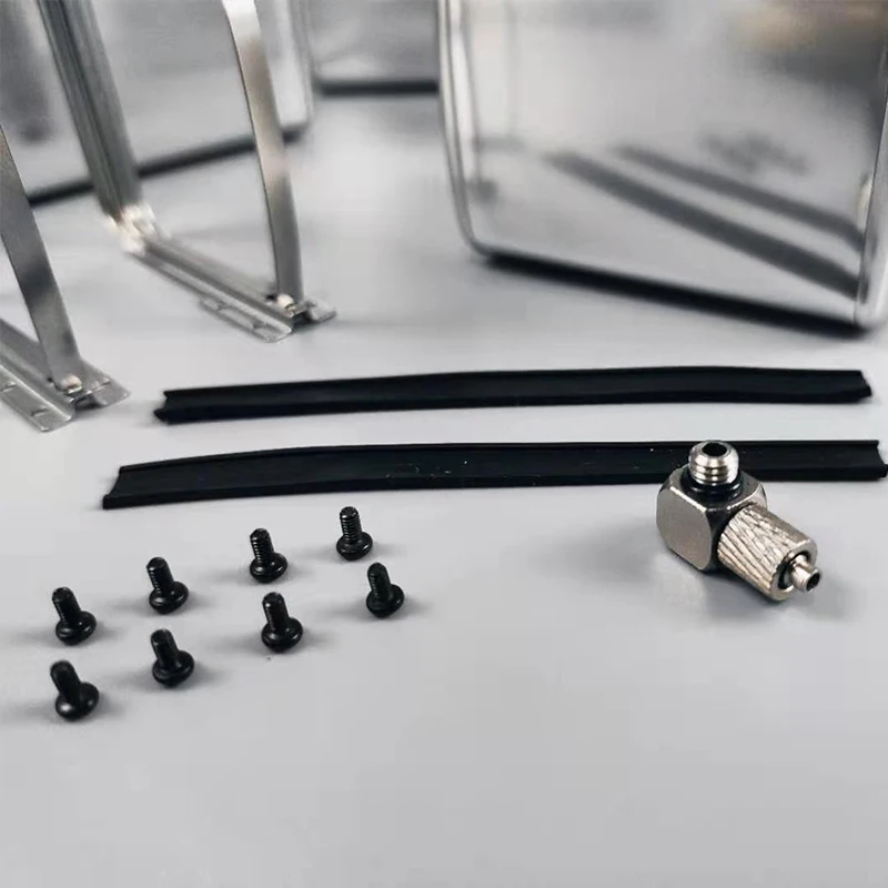 Hydraulic Oil Tank for Tamiya 1:14 RC Truck for Scania Benz VOLVO MAN Iveco Fuel Tank 1:14 Tractor Trailer Tipper DIY Parts