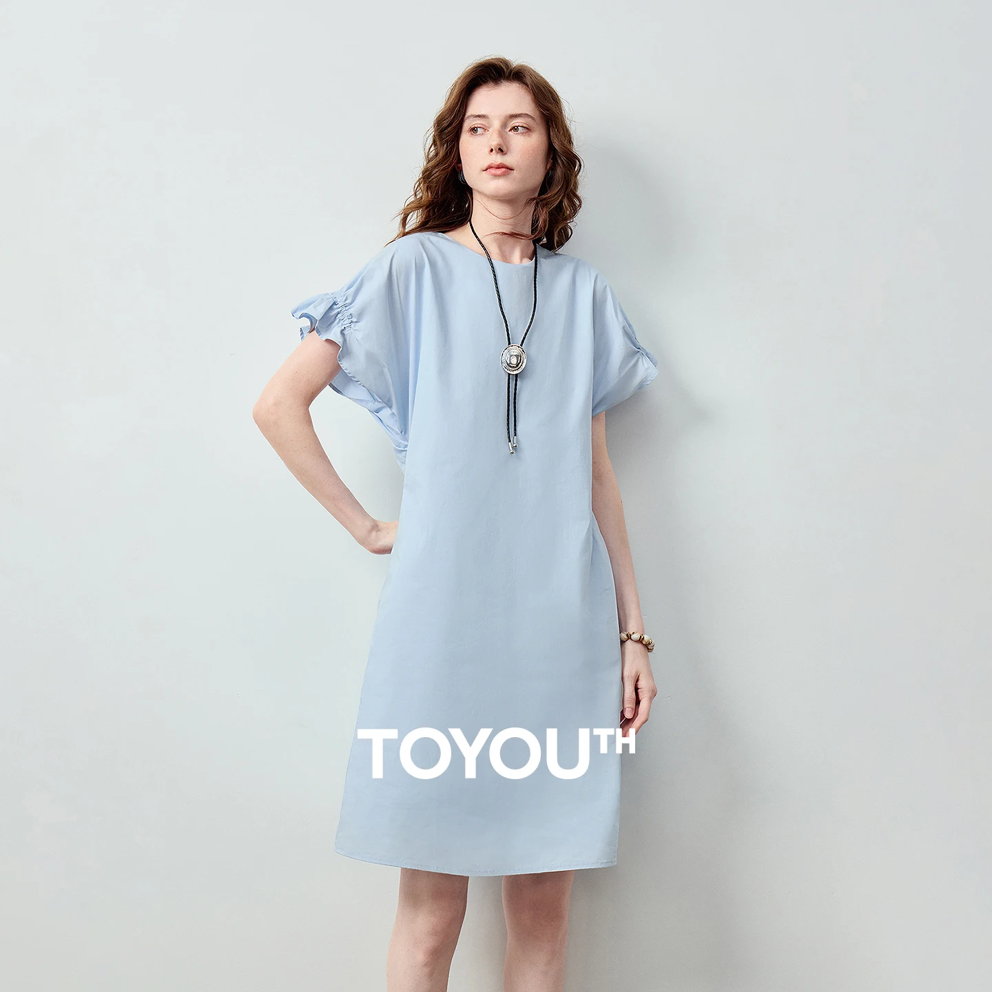 Women'S Fashion Petite - TOYOUTH Женское платье из чистого хлопка,