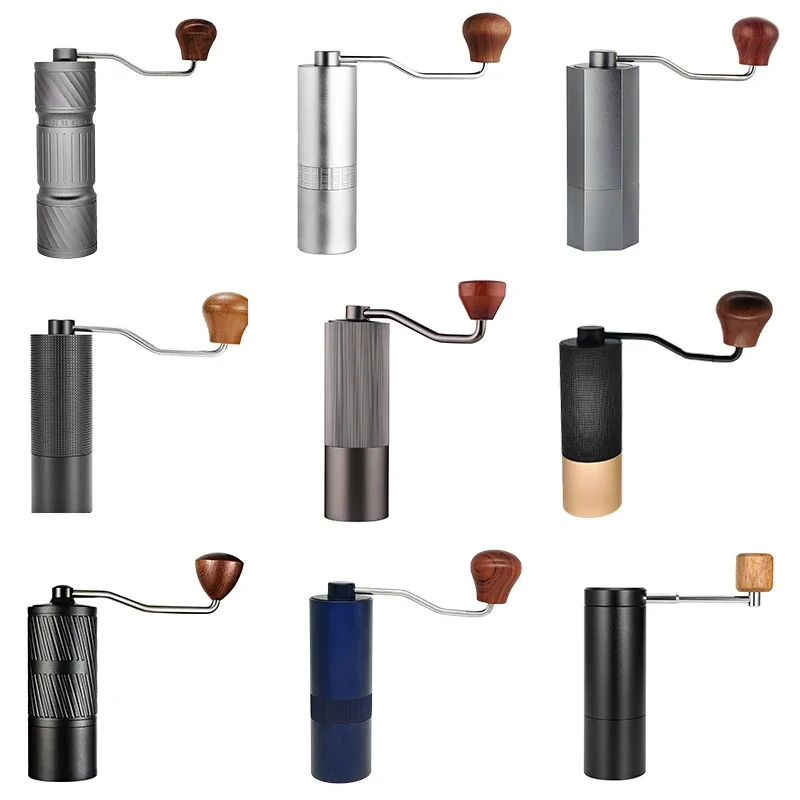 

Premium Quality Stainless Steel Hand Small Luxury Manual Coffee Grinder With Adjustable Coarseness Settings