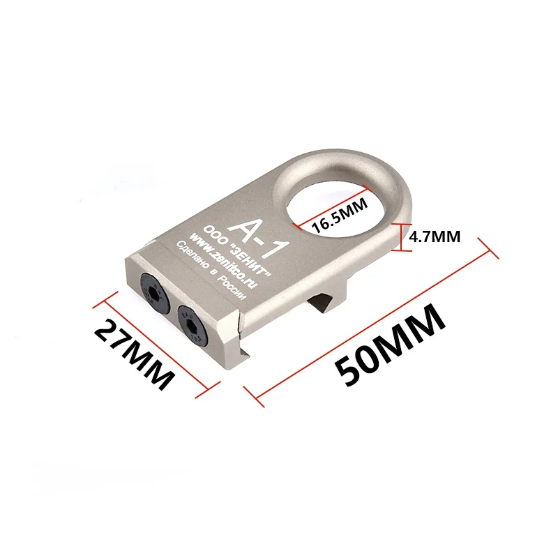 Base Zenitco A-1 QD: montaje eslinga Picatinny para AR15 - imagen 4