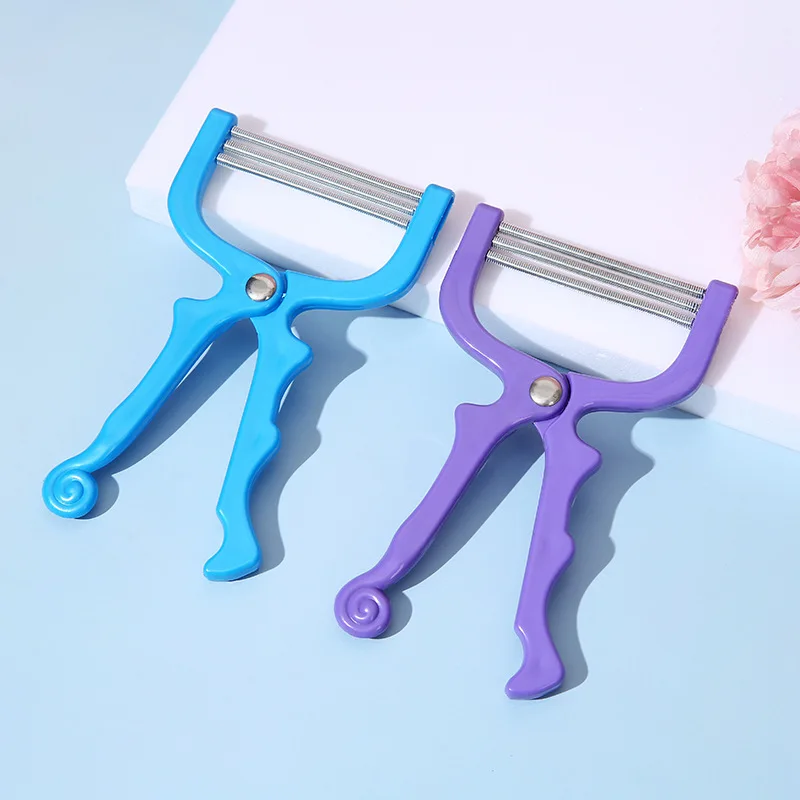 เครื่องกำจัดขนบนใบหน้าปลอดภัย Handheld Spring Roller ผู้หญิงกำจัดขนกำจัดขนใบหน้า Care Massager Beauty เครื่องมือกำจัดขน