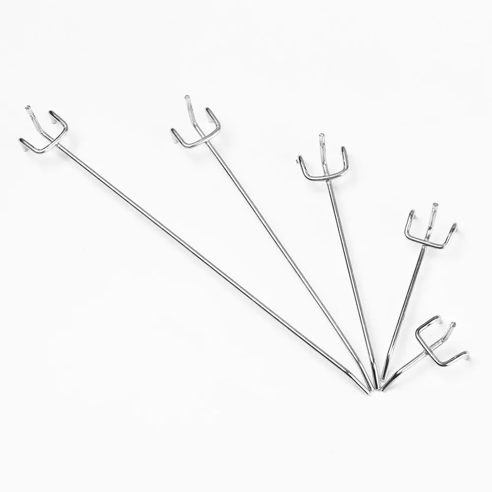 5 Stück Metallgeflecht, perforierte Platte zum Aufhängen, passend für Display-Haken, Lagerregale, Einzelhandelsgeschäft, Peg-Warenregal