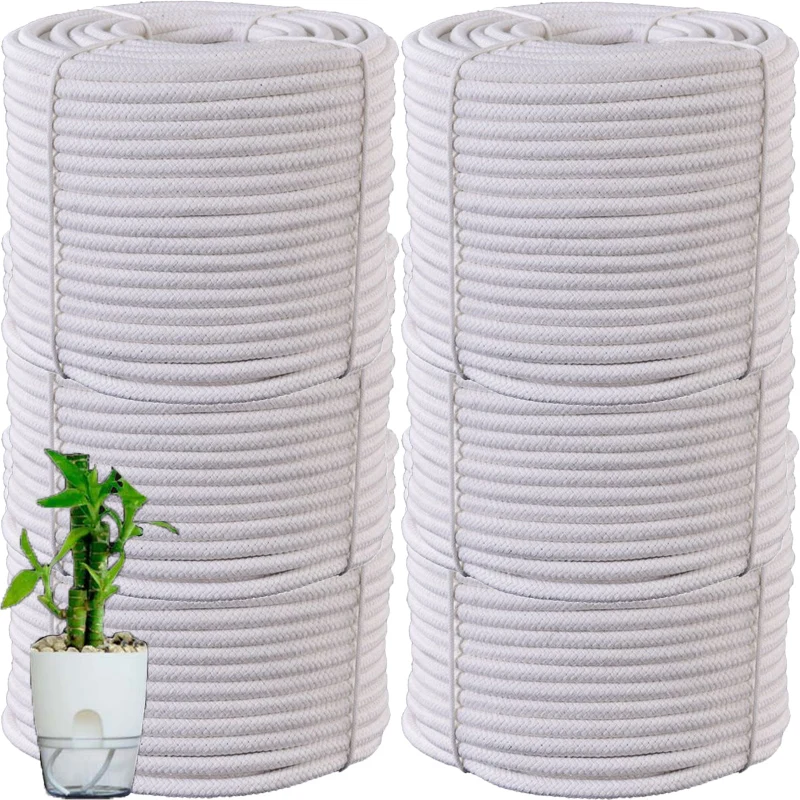 Self Watering Wick Cotton Ropes for Plant Flower Pots Absorbent Cord String Lazy Automatic Drip Irrigation Garden Supplies
