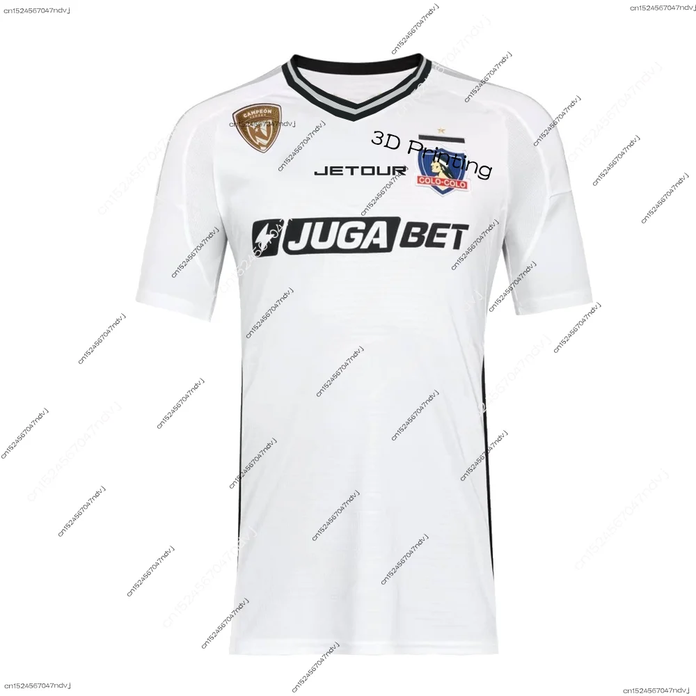 2025, chilenischer Fußball, neue Produkte sind im Angebot, Sommerfarbe, Herren-Fußballspiel-Trikots, Fußball, Sport, schnell trocknendes T-Shirt