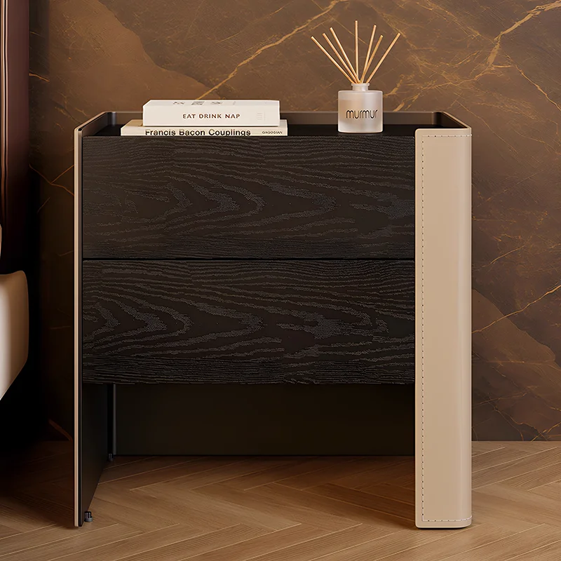 

Storage Nordic Bedside Table Bedroom Mobile Cabinets Librero Drawers Luxury Nightstand Wood Mesa De Cabeceira Trendy Furniture