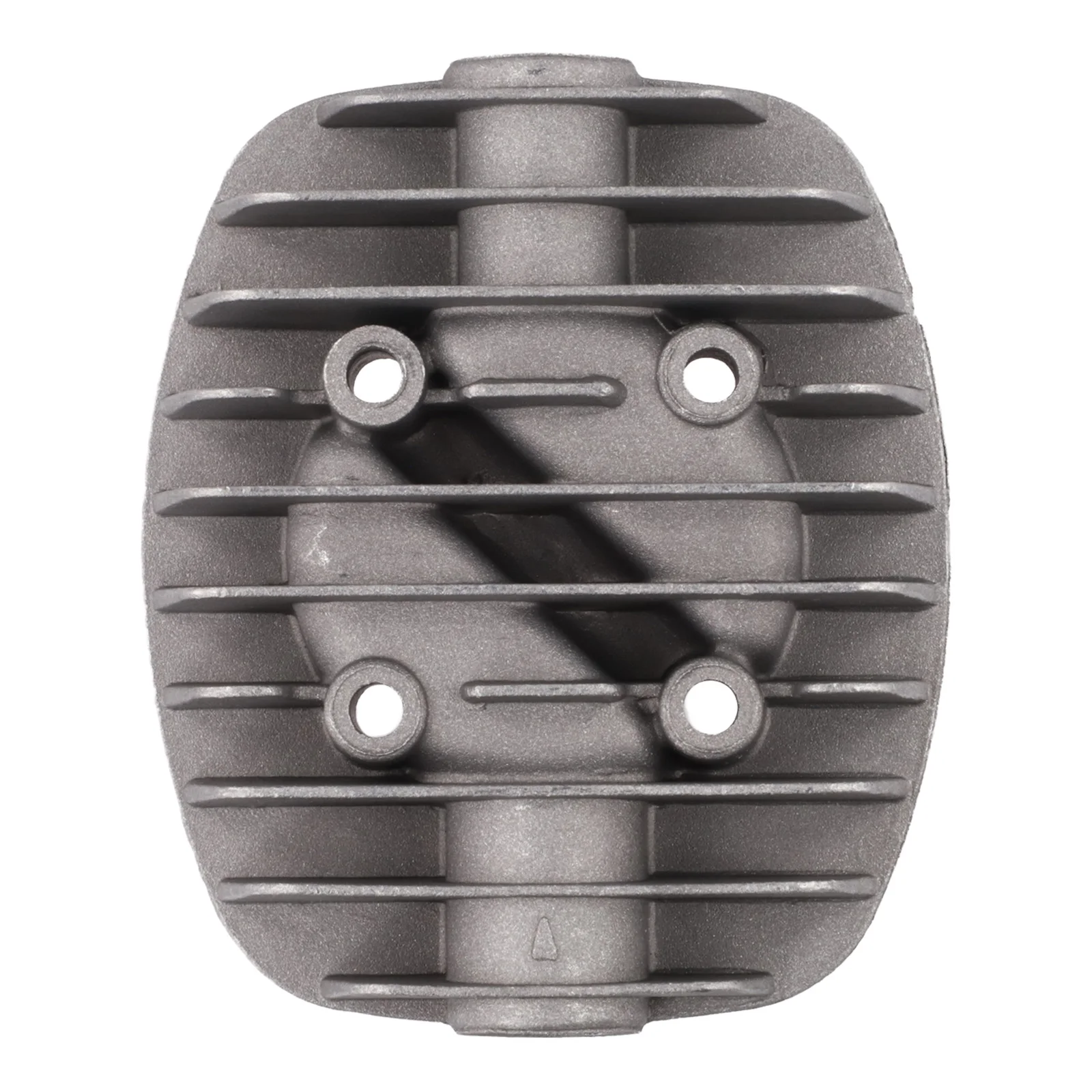 High Qulity for Brand New Cylinder Head Compressor Head 125 X 105 X 35mm G1/2In G3/8In Grey Pneumatic High Qulity