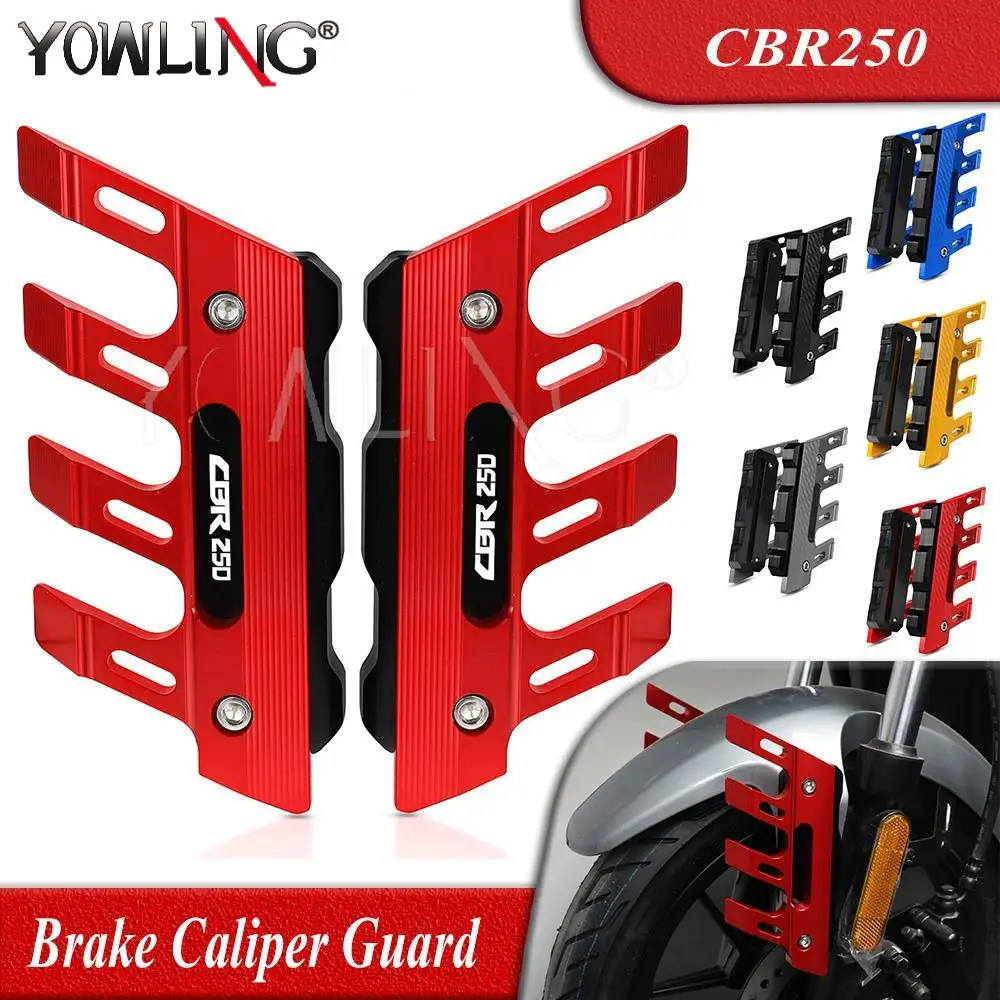 

Motorcycle Accessories Front Fork Brake Caliper Protector Fender Guard For Honda CBR250R CBR250RR NC22 CBR 250 R RR 2011 to 2018