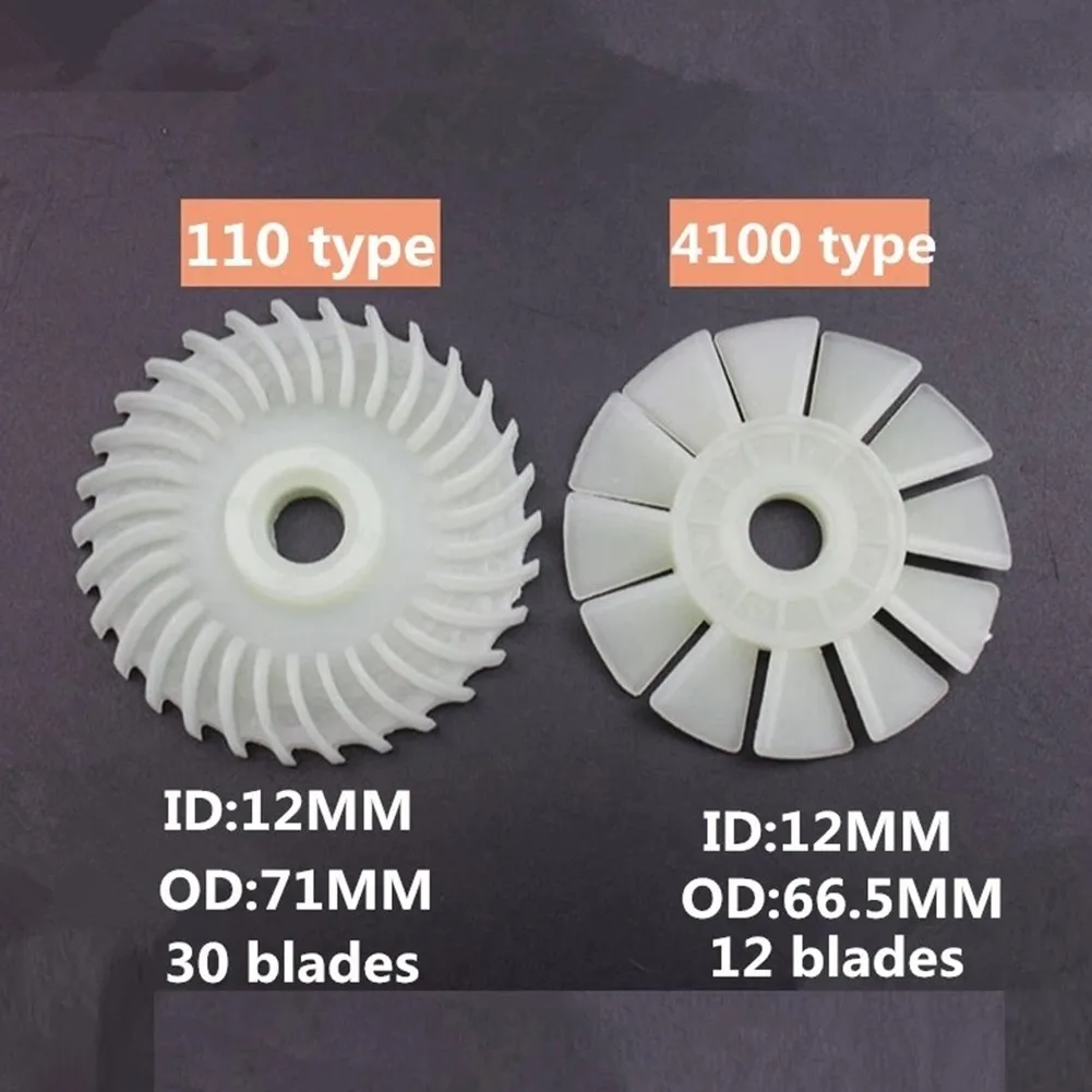 Replacement Impeller Motor Fan Blade For 110 Marble Machine 12mm Shaft Hole 71mm Outer Diameter Easy To Install