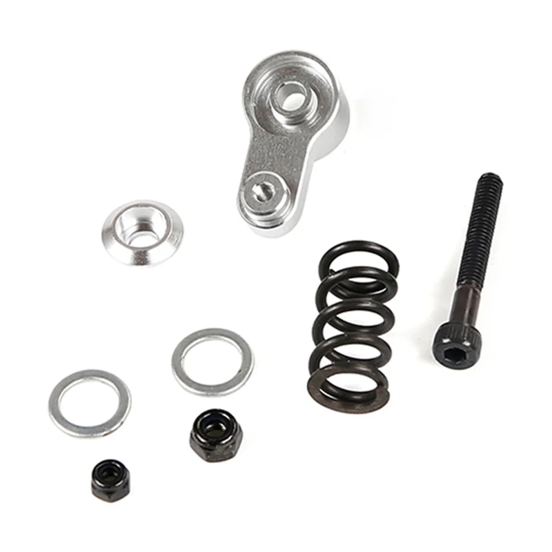 Voor BAHA CNC Metalen Buffer Tuimelaar Kit voor 1/5 BAHA ROVAN KM BAJA 5B 5T 5SC Rc Auto Onderdelen, Zilver