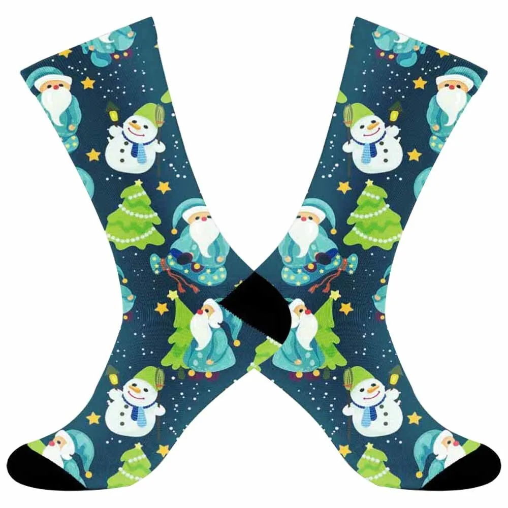 2024 New Men Women socks Lucky Spring Festival Comfortable Couple Socks Graffiti Skull Animal Pattern Socks Christmas socks