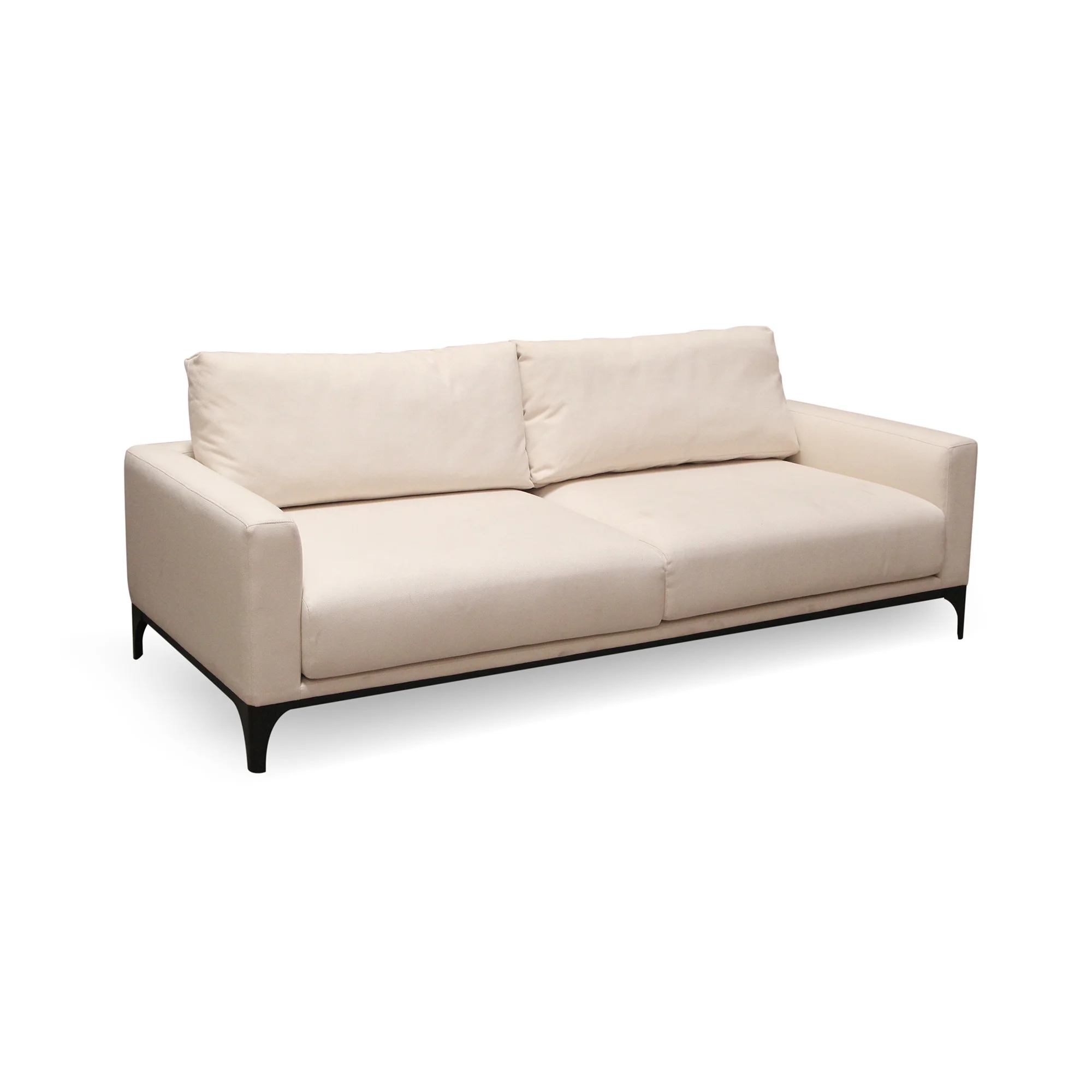 2-Seater sofa Modern living room and apartment Comfortable and stylish fabric interior furniture
