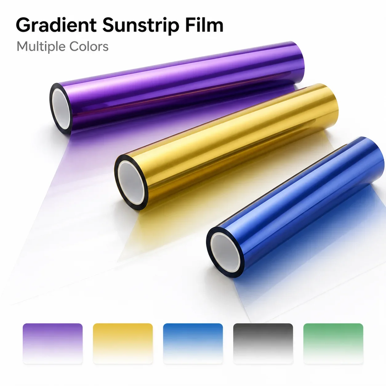 Source Factory Violet 6099 Iridescent Color Shift Windshield Tint Chameleon Decorative Solar Film Anti UV For Vehicle Glass