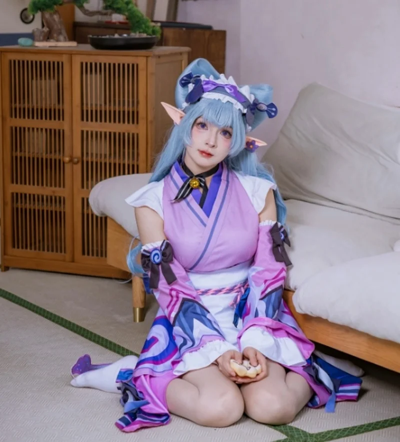 

Dreaming Of Yueruixi Cosplay Costume Complete Set Anime Role-Playing Yanyan Maid Suit For Women High Quality Cosplay Clothes