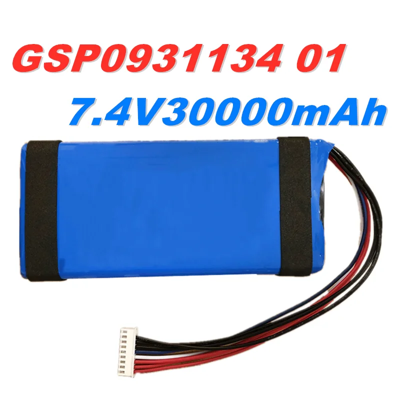 30000mAh GSP0931134 01 Battery Used for JBL Boombox Player Speaker Polymer Rechargeable Battery Replacement