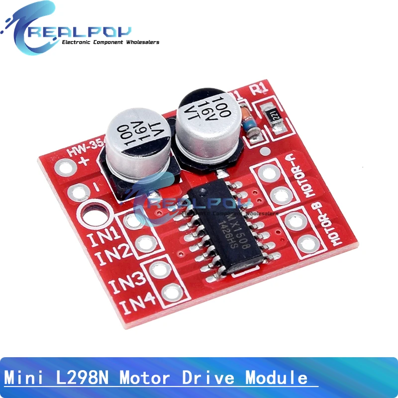 L298N driver board module L298N stepper motor smart car robot breadboard peltier High Power L298 DC Motor Driver for arduino