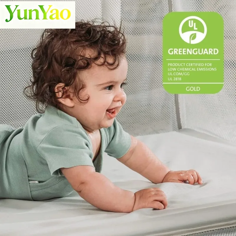 Lightweight Travel Playard, Portable Playpen for Babies and Toddlers, Snap-Open/Compact Fold Design, - NEW