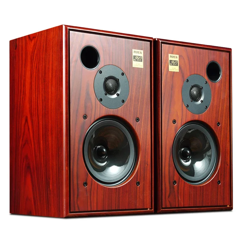 

PAIYON Z5 Passive Bookshelf Speaker 150W HIFI EXQUIS 8'' Woofer Real Wood Speakers