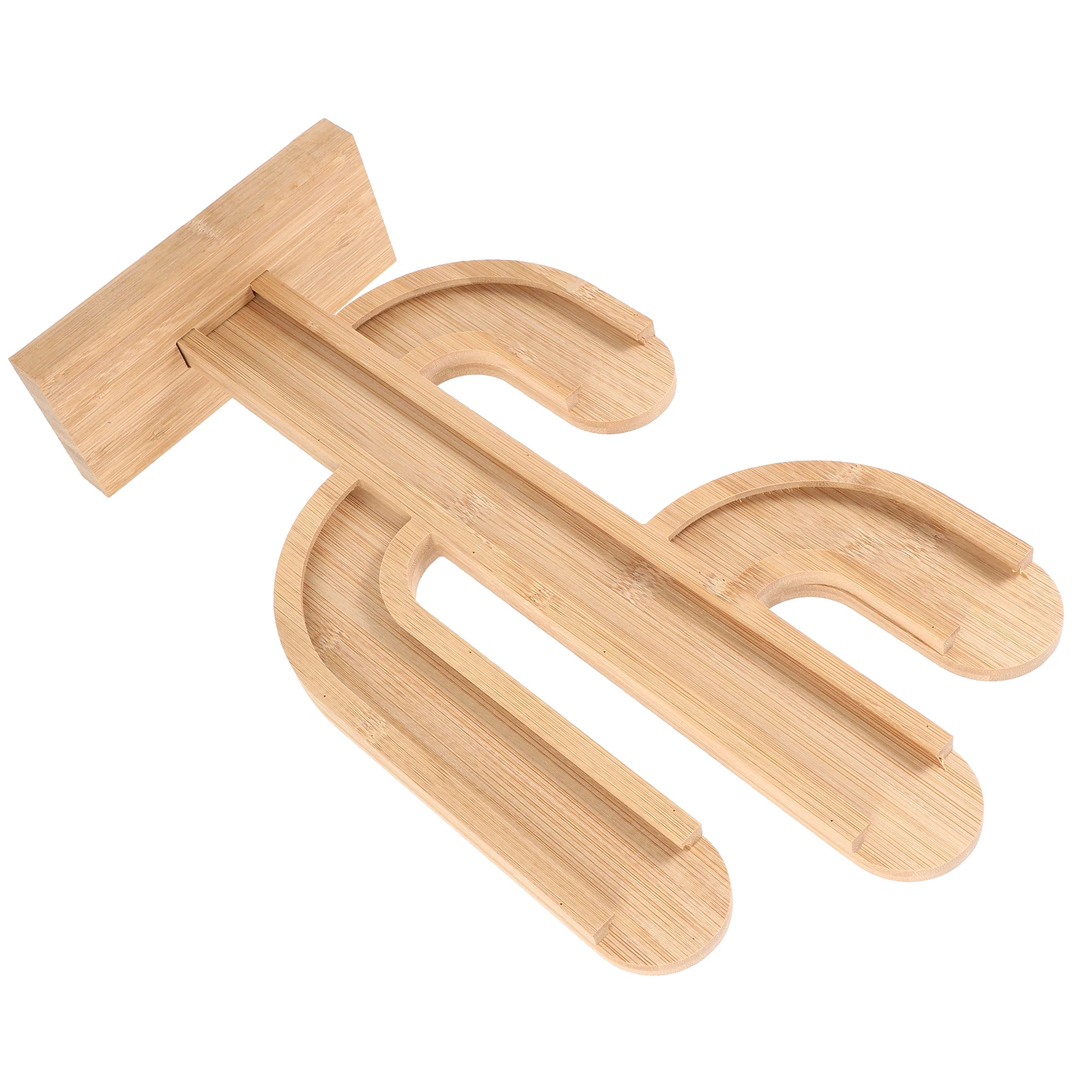 

Wood Coffee Capsule Storage Rack Modern Cactus Shape Removable Design Coffee Pod Holder Desk Organizer Coffee Bar Accessory