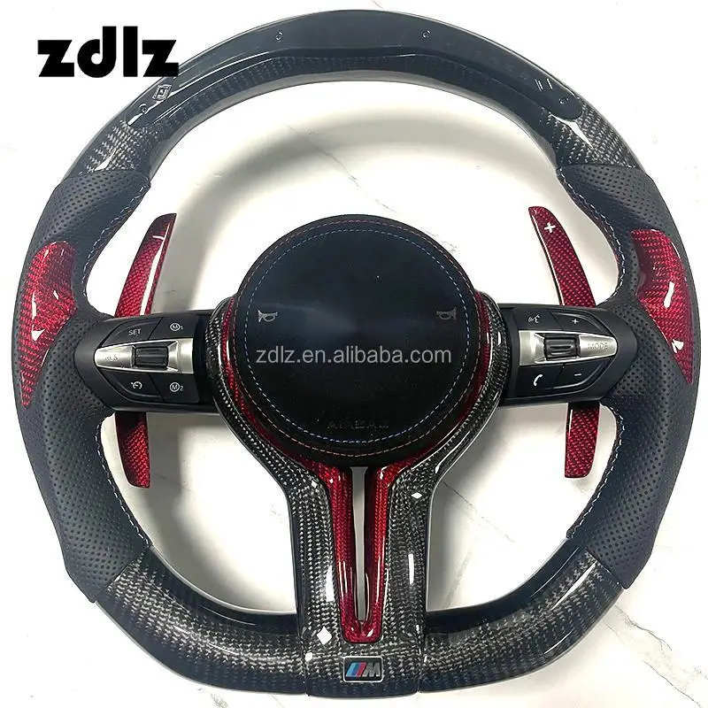 

Hot selling for BMWS LED carbon fiber steering wheel F10 F20 F30 x1 X2 x3 x4 x5 x6 steering wheel all can upgrade