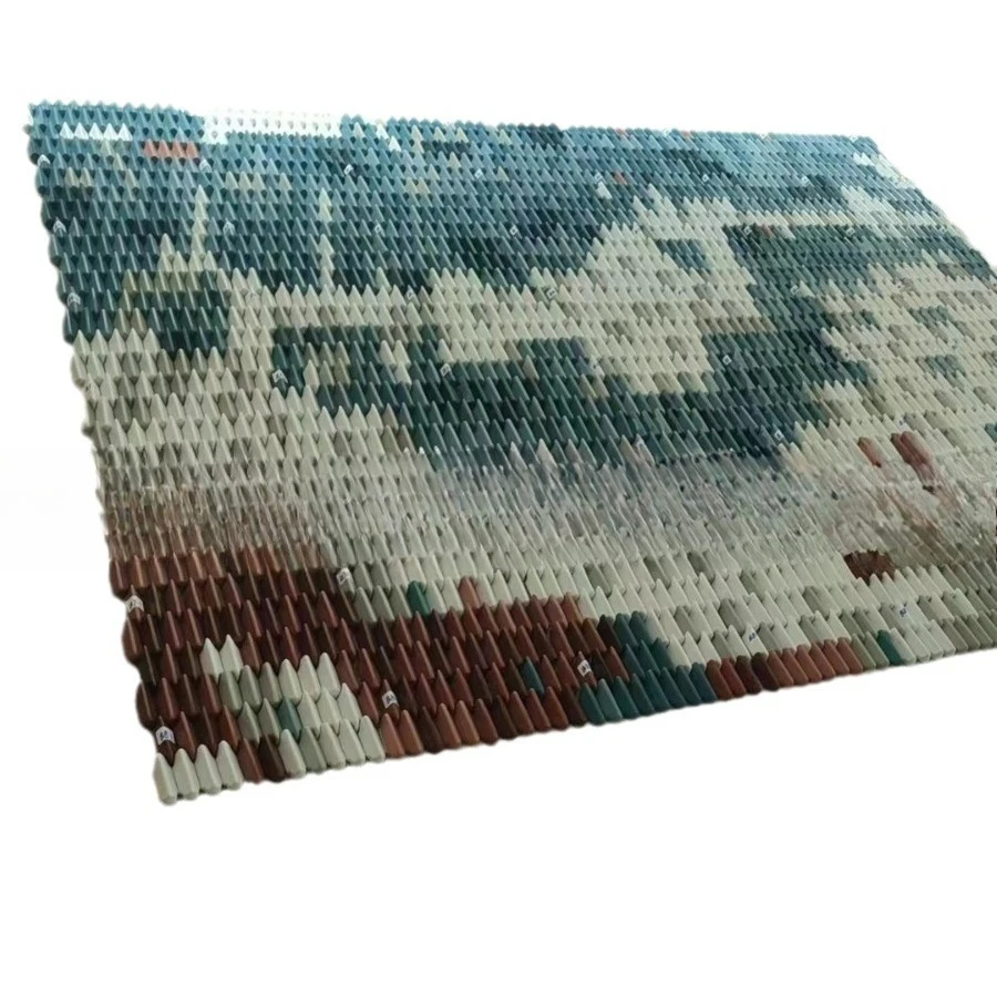 

ingot brick, three-dimensional, handmade brick 3D background wall, parquet, hotel, front desk, commercial