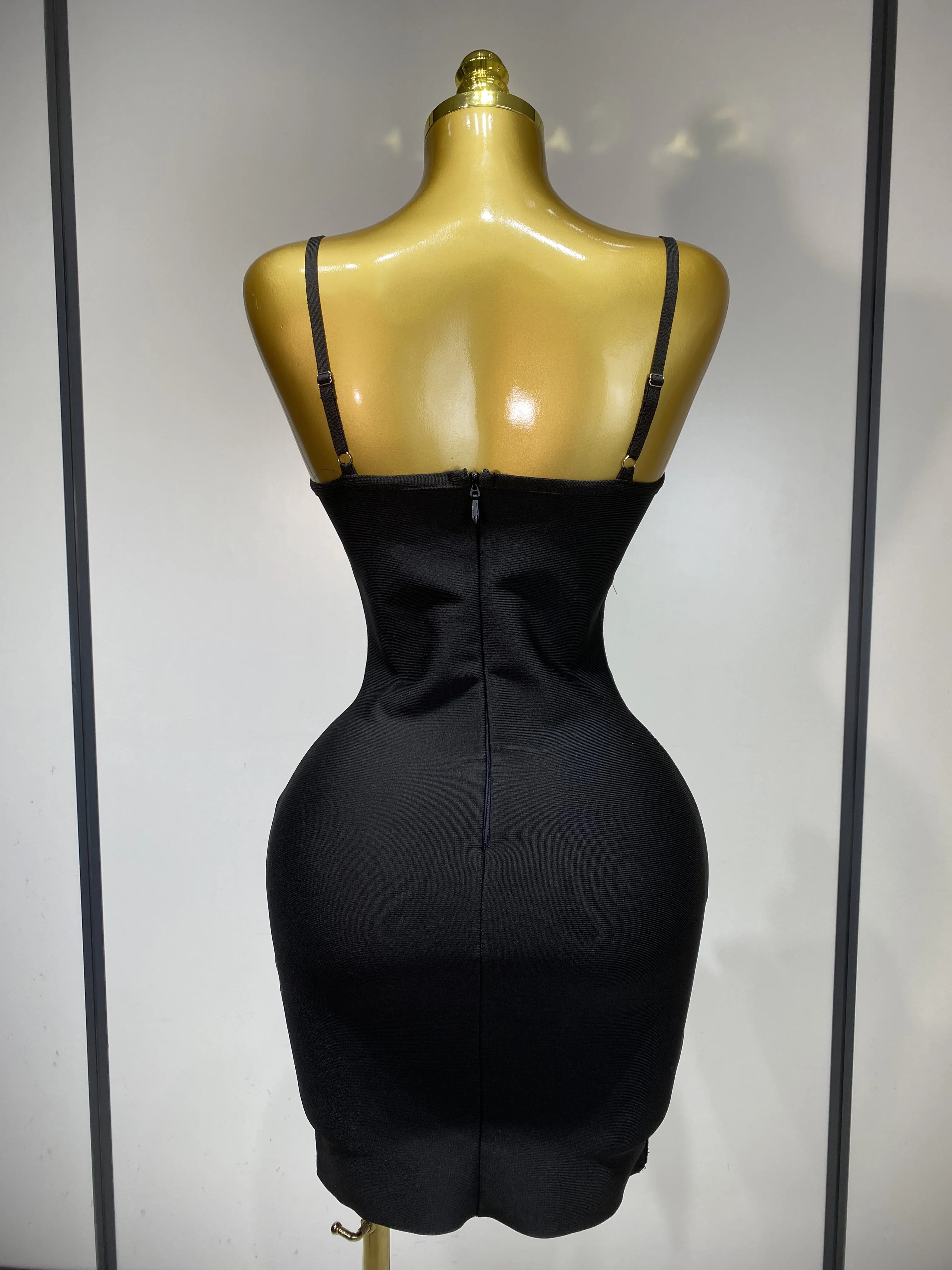 princess polly baby blue dress Bodycon Dresses Black Long Sleeves Sexy High Collar Backless Midi Dress  Sheath Dress