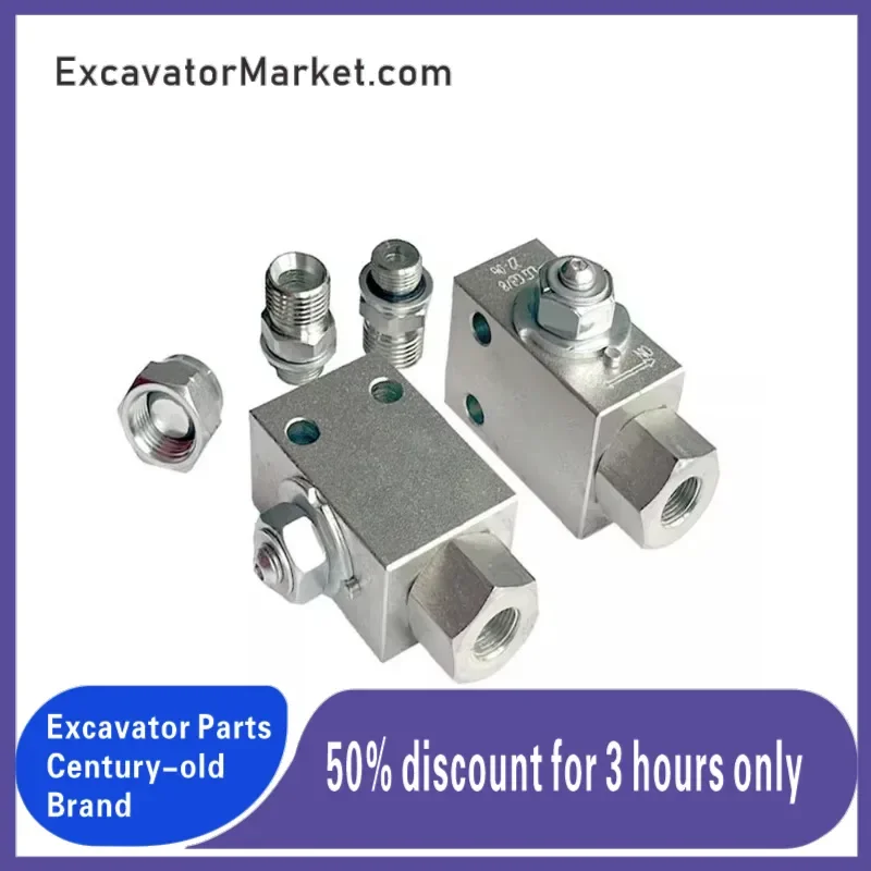 

For SDLG 16 Special Excavator Breaker Hammer with Mounting Hole Stop Valve Ball Valve Micro-digging Nozzle Pipeline Switch Valve