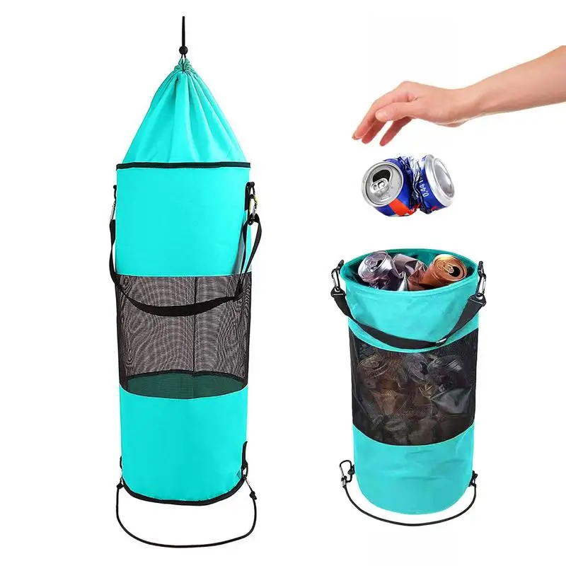 Boat Garbage Bags Lightweight Yacht Kayak Garbage Storage Bag Trash Bag For Holding Trash Cans Bottles & Paper Plates