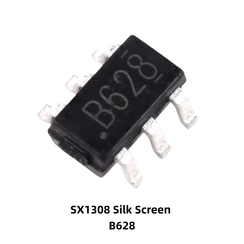 10 Stück SX1308 MT3608 Siebdruck B628 2A Boost-Chip SOT23-6 Ausgang 25V Boost-IC Integrierter Schaltkreis – Detail 2