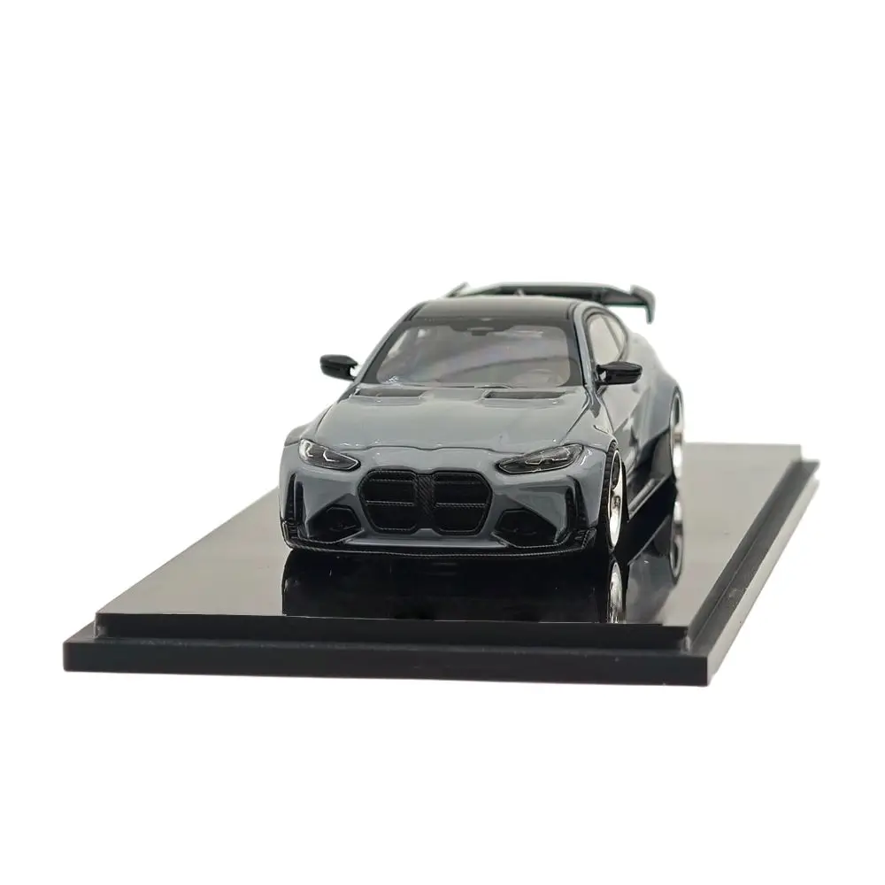 SW 1/64 مقياس ل M4 G82 الأخضر الرياضة دييكاست نموذج سيارة مصغرة محدودة جمع هدية لعبة نماذج السيارات