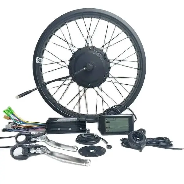 

20X4.0 26X 4.0 48V 750W 1000W 1500W Snowy Bike Fat Wheel Modification Electric Bicycle Power e-Bike Kits SW900 Display