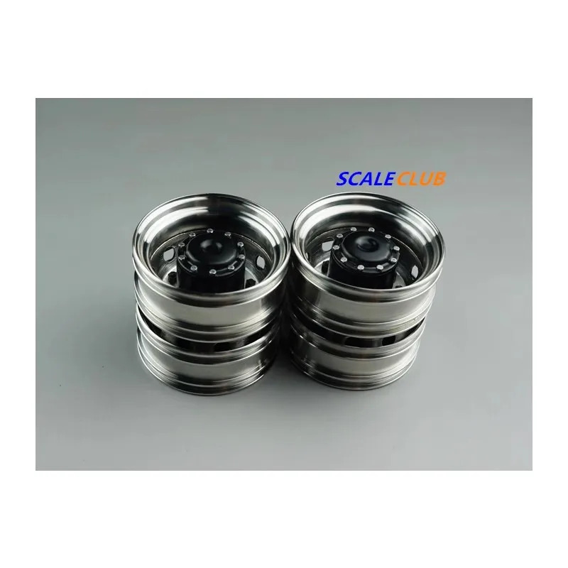 Scaleclub 1:14 Drag Head Mud Head General Upgrade Metalowa Tylna Piasta Do Tamiya Rc Truck Trailer Tipper Do Scania Man Parts