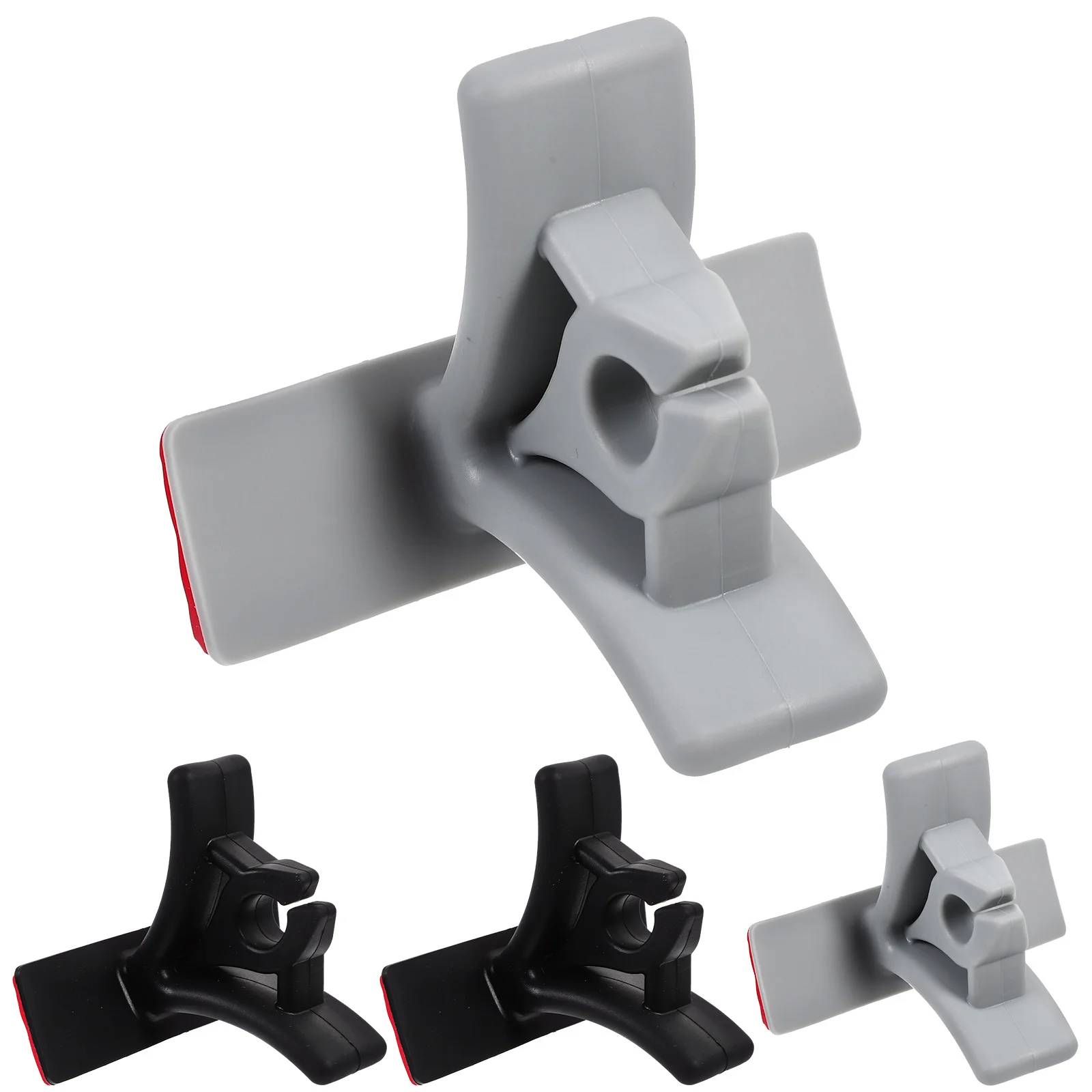 

4Pcs Appliance Cord Keeper Stick on Cable Organizer for Kitchen Electric Kettle Induction Cooker Tidy Desktop Cord Organizer