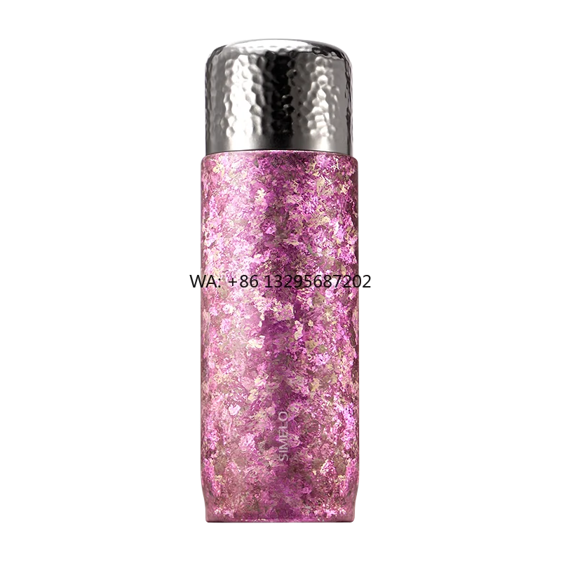 

SIMELO New Product 450ml Pure Titanium Double Wall Vacuum Braised Tea FDCup Flask Business Thermos Bottle Mug in Stock