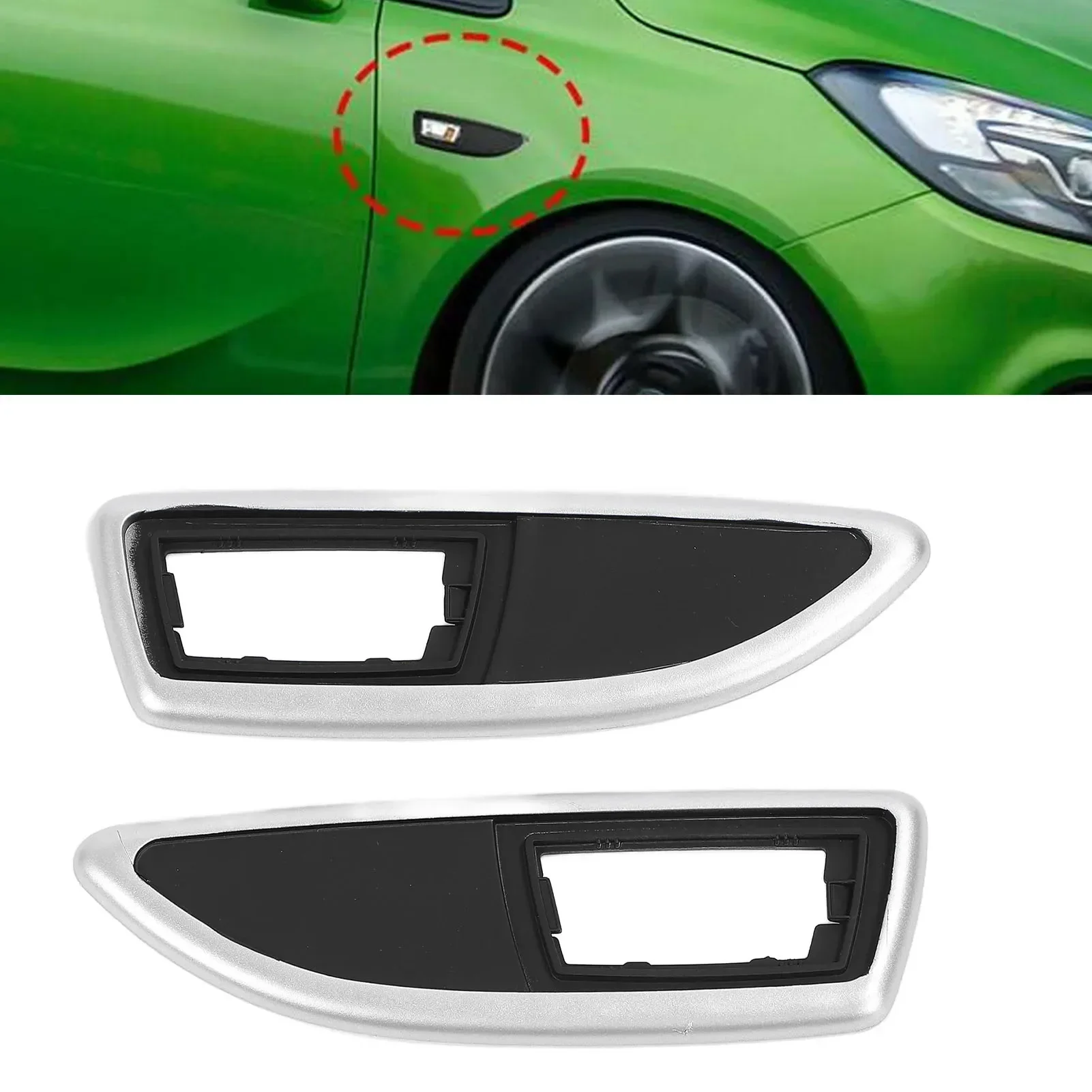 

Front Side Turn Signal Light Bezel Cover Frame 13250944 13250945 1713425 1713426 For VAUXHALL OPEL INSIGNIA ASTRA