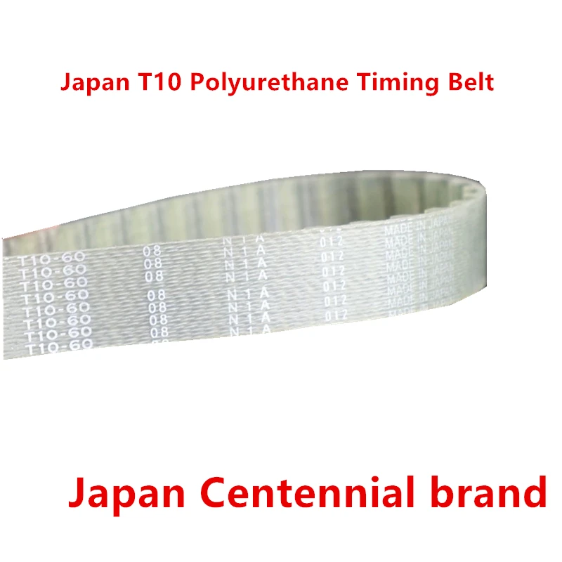 T10-145 T10-146 T10-150 T10-156 T10-160 T10-161 Japan T10 Polyurethane Timing Belt for Packaging Machine, Textile Machine