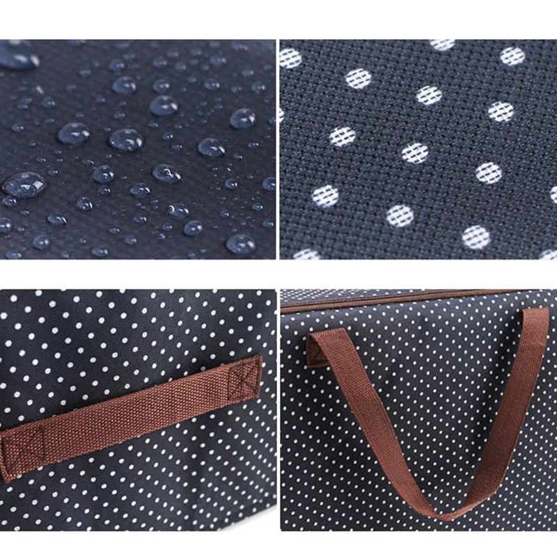 Mala grossa de pano Oxford dobrável, grande bolsa de viagem, bagagem, organizador de armazenamento de roupas, 1pc