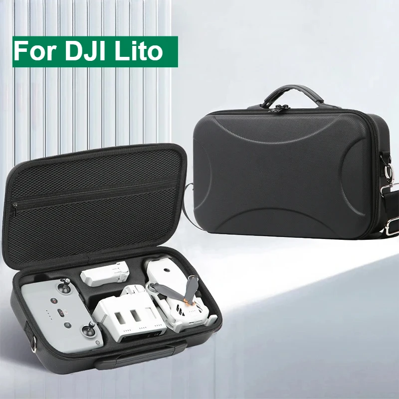 

Hard Shell Carrying Case For DJI Lito X1/ Lito1 Storage Bag Shock-absorbing Travel Box For DJI RC N3 Control Drone Accessories