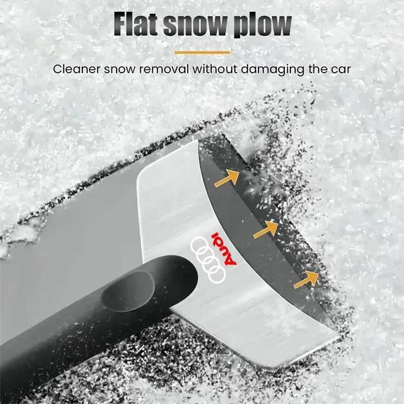 Snow Removal Scraper Auto Parts Car Shovel Ice Cleaning Tool For Audi A1 A2 A3 A4 A5 A6 A7 A8 Q2 Q3 Q4 Q5 Q6 Q7 Q8 TT SQ2 S6 S3