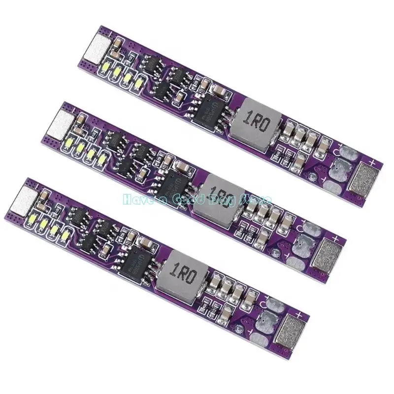 462D High Efficiency 92.5% 18650 Battery Steps Up Converters 5V 2A Output Integrated Discharge Circuit Protections