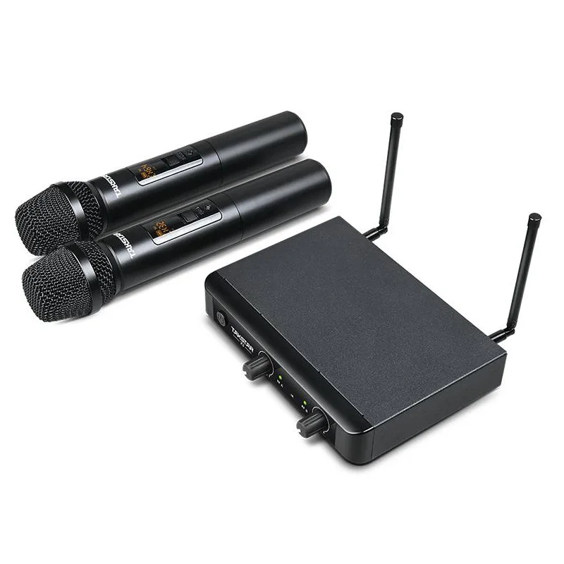 

Wireless microphone One to two U-segment FM performance stage Home KTV microphone