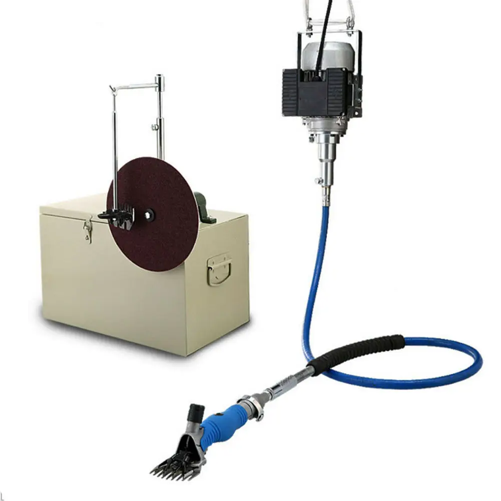 

Electric 360° Rotate Sheep Shearing Machines Clipper Shearing Tool With Knife Sharpener For Sheep Goats Farm 220V