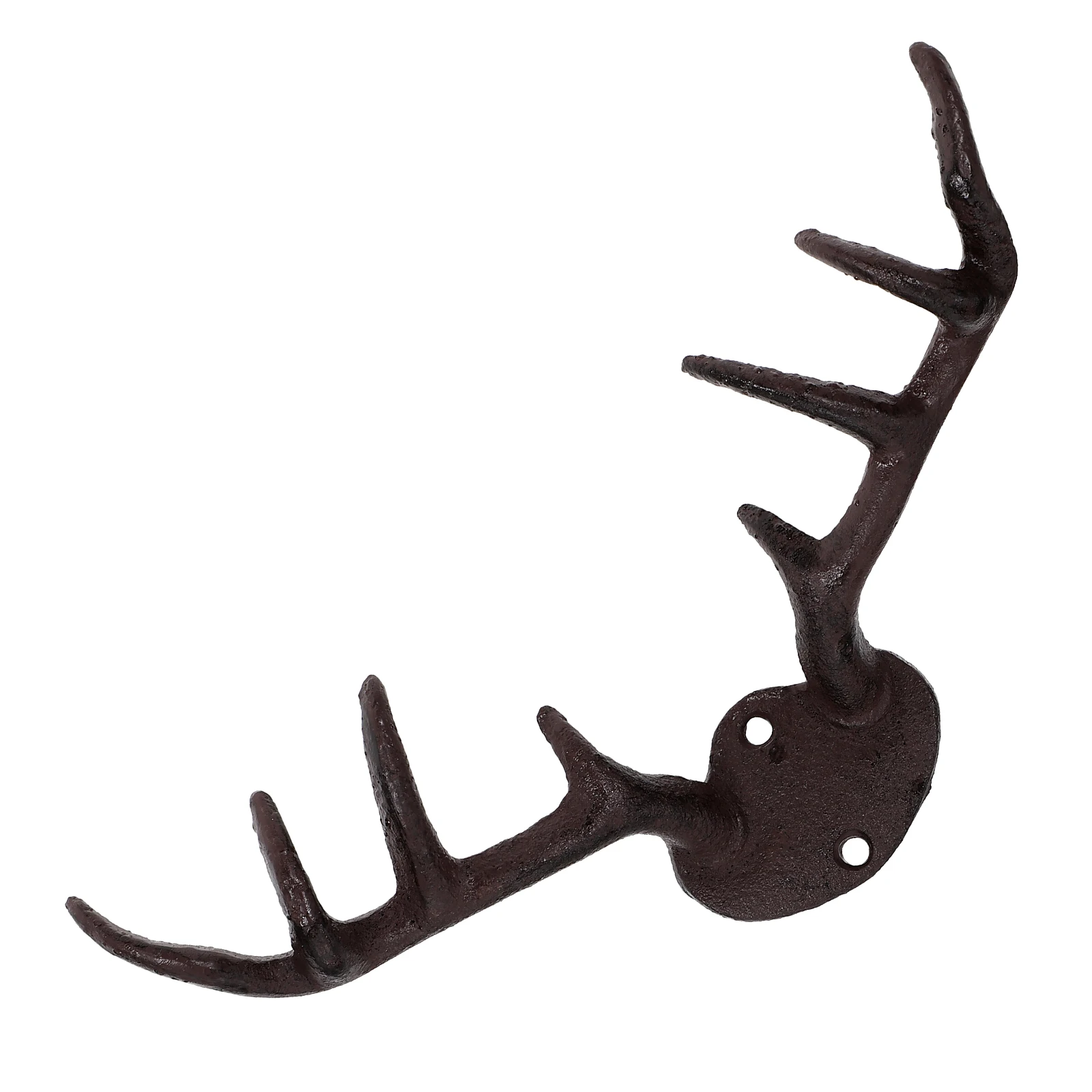 

Vintage Cast Iron Antler Hook Retro Wall Decor Home Garden Hallway Coat Hat Hanger Storage Display Hook
